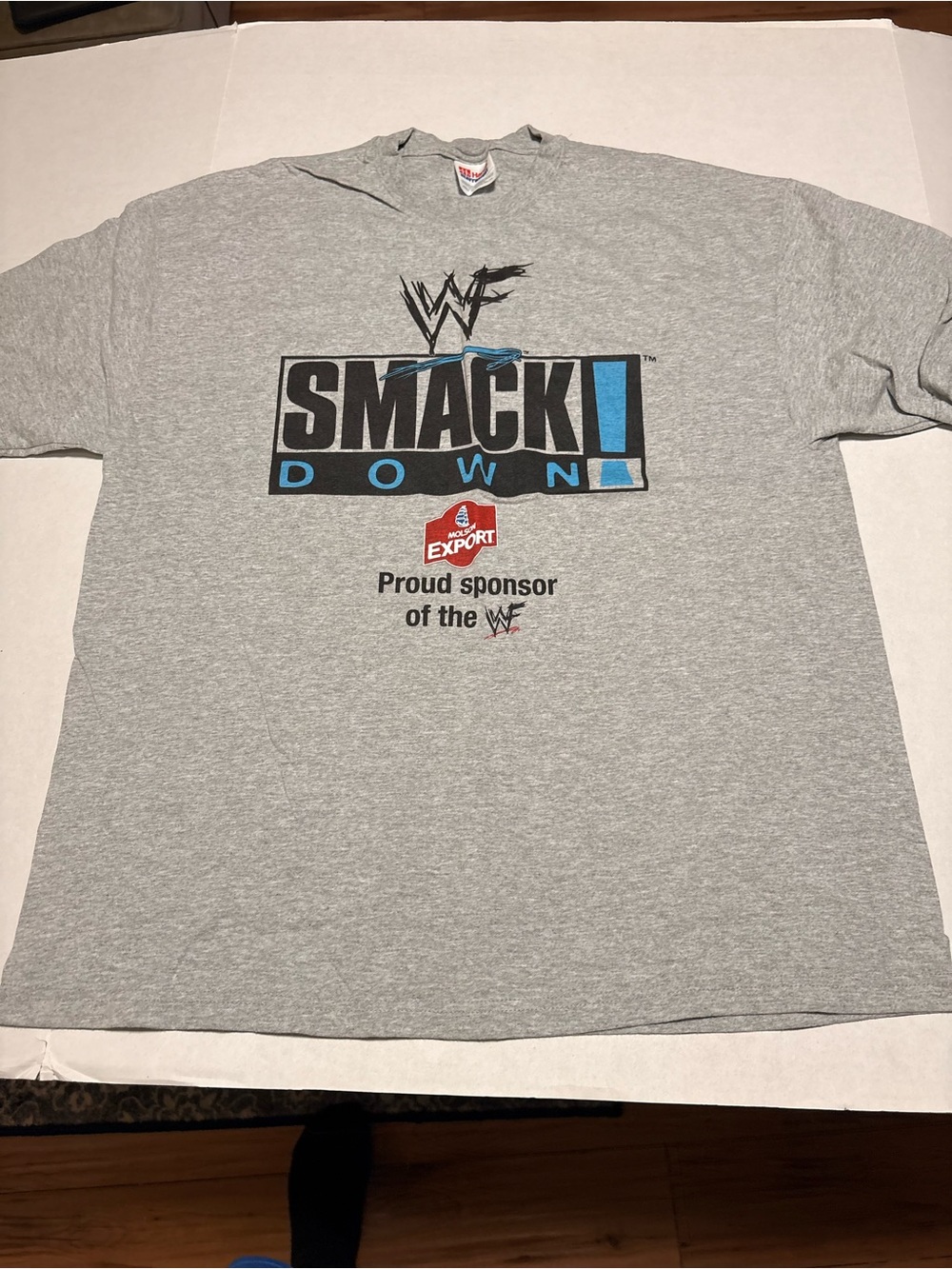 Vintage Wwf wwe Smack Down shirt XL